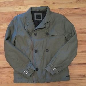 KR3W flight style zip front jacket. XL